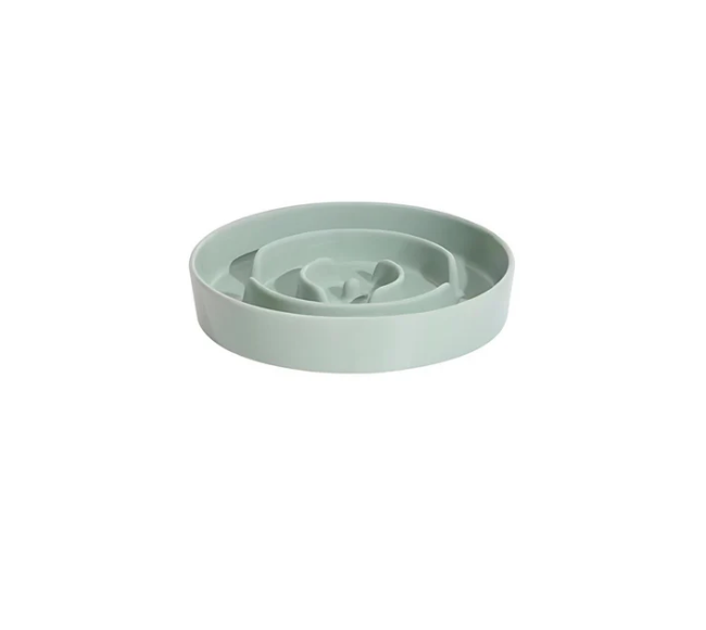 Ceramic Slow Feeder Pet Bowl for Dogs and Cats