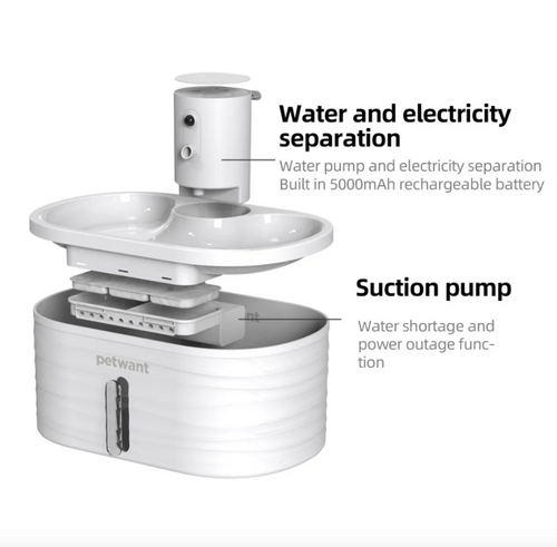 Cordless Sensor Pet Water Fountain